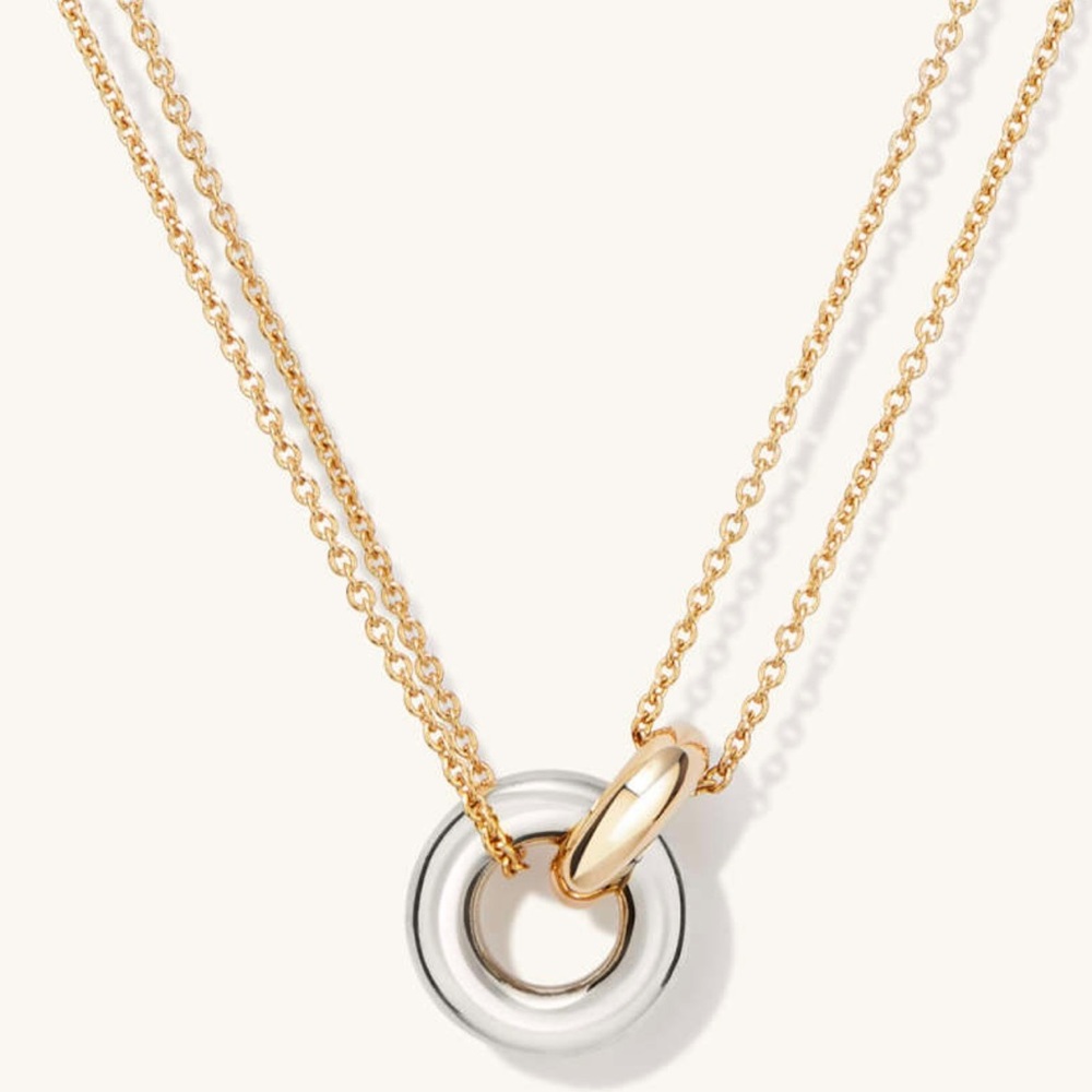 COPY - Mejuri Linked Two-Tone Necklace